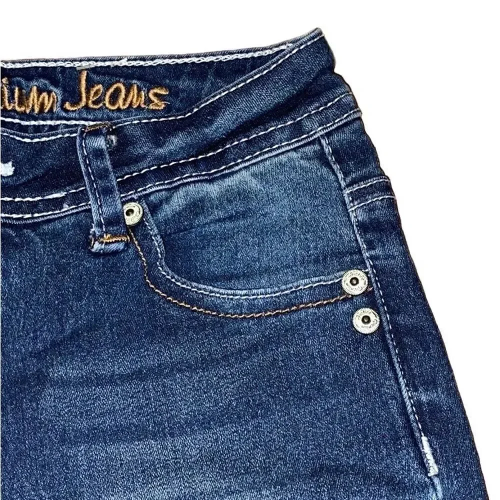 Justice Premium Mid-Rise Super Skinny Jeans